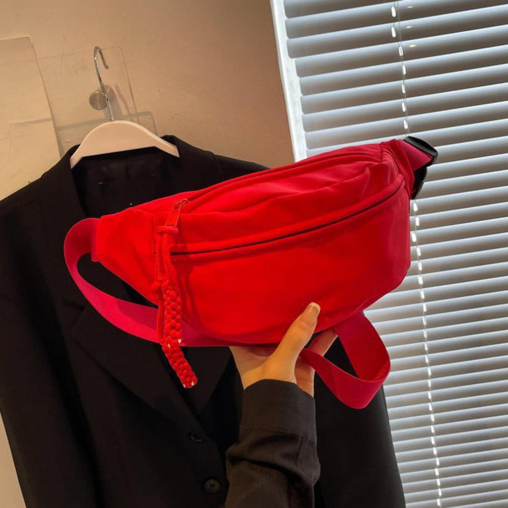 Half Moon Women's Chest Bag Large Capacity Crossbody Bag Multifunctional Waterproof Waist Bags Travel