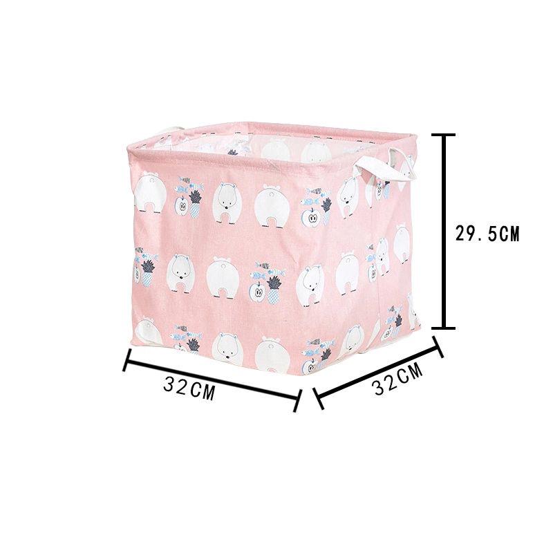 Foldable Laundry and Toy Storage Basket