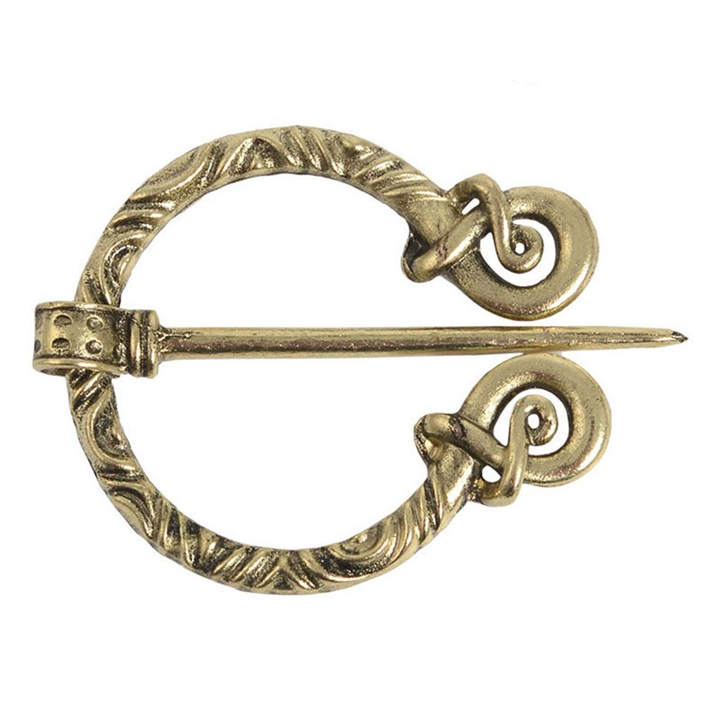Nordic Style Metal Simple Brooch Suit Scarf Clip Brooch Pin Fashion Jewelry for Coats Jackets Sweaters Suit