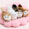 Modellino di Gatto Realistico da 13 cm Giocattoli di Peluche di Gatto Simulati Animali di Peluche di Gatto Morbidi e Carini Regali di Compleanno Perfetti per Bambini, Ragazze o Ragazzi