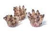 Green & Purple Natural Crystal Cluster Ornaments for Home Decoration & Desktop Display
