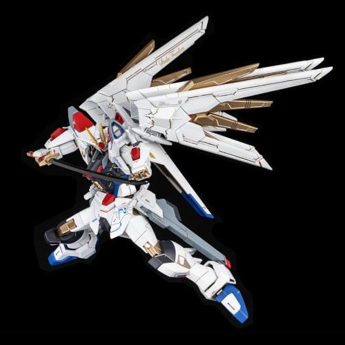 Gold-plated! HG RG MG PG RE MGSD Robot MS Detail-Up Water-Transfer Decals (Gold-plated + Fluorescent, 2 Sheets for HG 1/144 Mighty Strike Freedom Gund