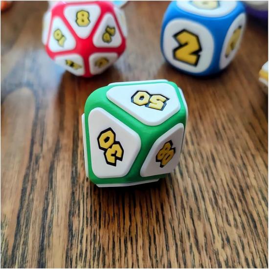 Mushroom Party Tabletop Role-Playing Game Dice, DND Dice Set D&D Family Tabletop Board Games Dice, Unique D20 Polyhedral Dice Cool DND Gifts Dice Set D00