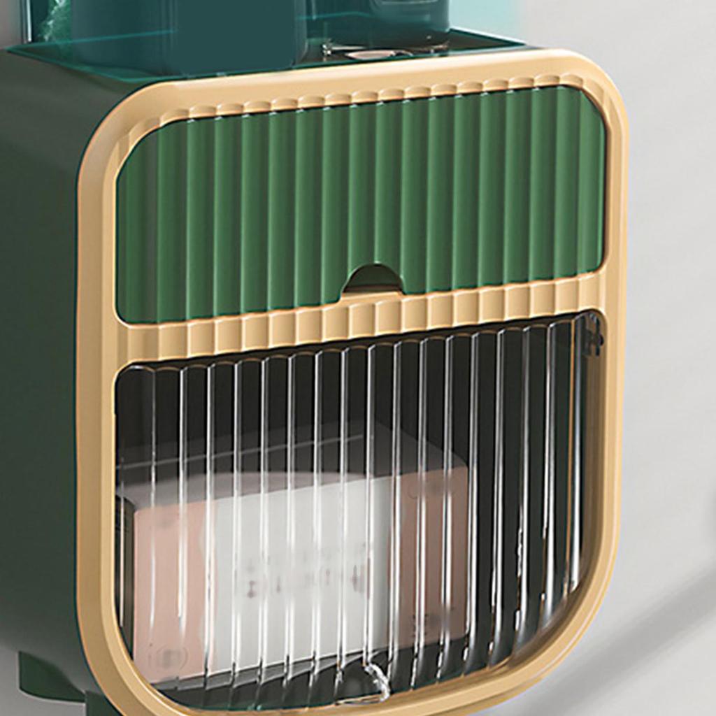 Toilettenpapierhalter Wandmontiert Badezimmer Toilettenpapierrollenhalter Papierhandtuchhalter Taschentuchspender für