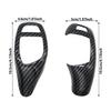 Carbon Fiber Texture für BMW F30 F10 F15 F07 F20 F21 F22 F32 F34 F35 5GT Auto Gangschaltung Panel Rahmen Schaltknauf Abdeckung Kopfverkleidung