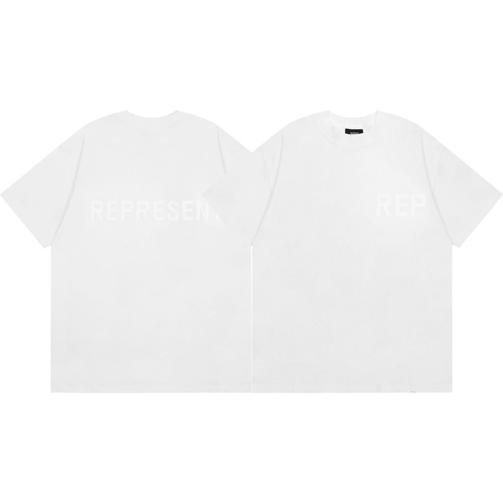 Pure Cotton Letter T-shirt Street  Men And Women  Pattern Printed Casual Tees Y2K Harajuku Gothic Loose Top