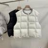 Autumn and winter new down vest vest women's loose casual sleeveless vest warm vest