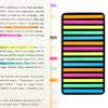 300Sheets Translucent Sticky Note Pad Clear Sticky Notes Long Page Markers Index Tab For Office School Supplies Planner Memo