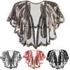 Vintage 1920er Damen Schal Perlen Pailletten Abend Cape Bolero Flapper Überwurf Für Party Und Hochzeit