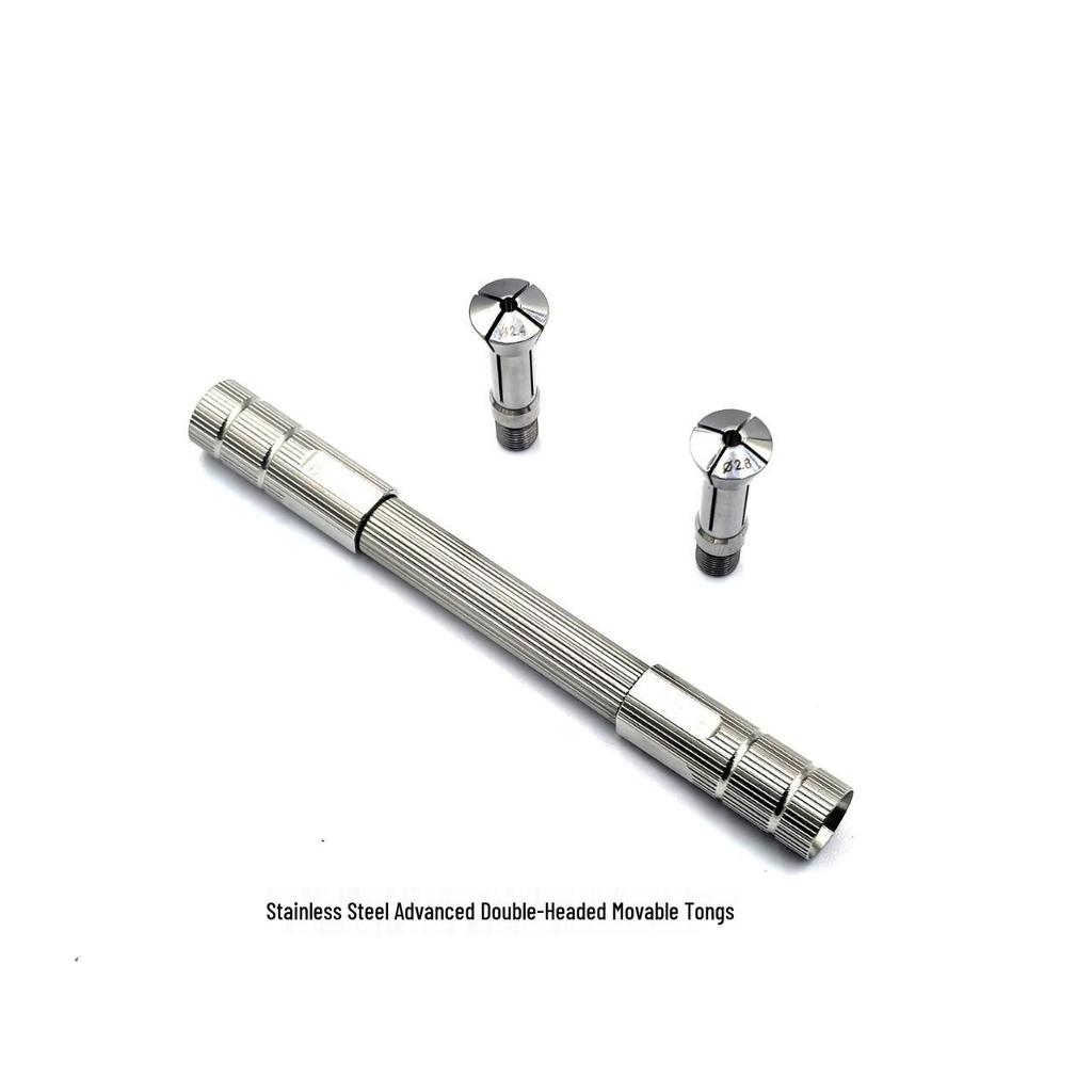 Stainless Steel Double-Headed Adjustable Watch Repair Pliers