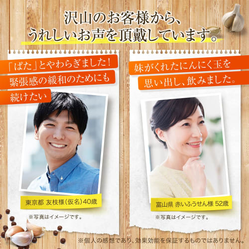 Bulk Purchase: Garlic Ball Honpo [Doctor Recommended] Garlic Ball Gold, 60 Capsules x 2 Bags, Made in Japan, Garlic Yolk, Black Garlic Supplement