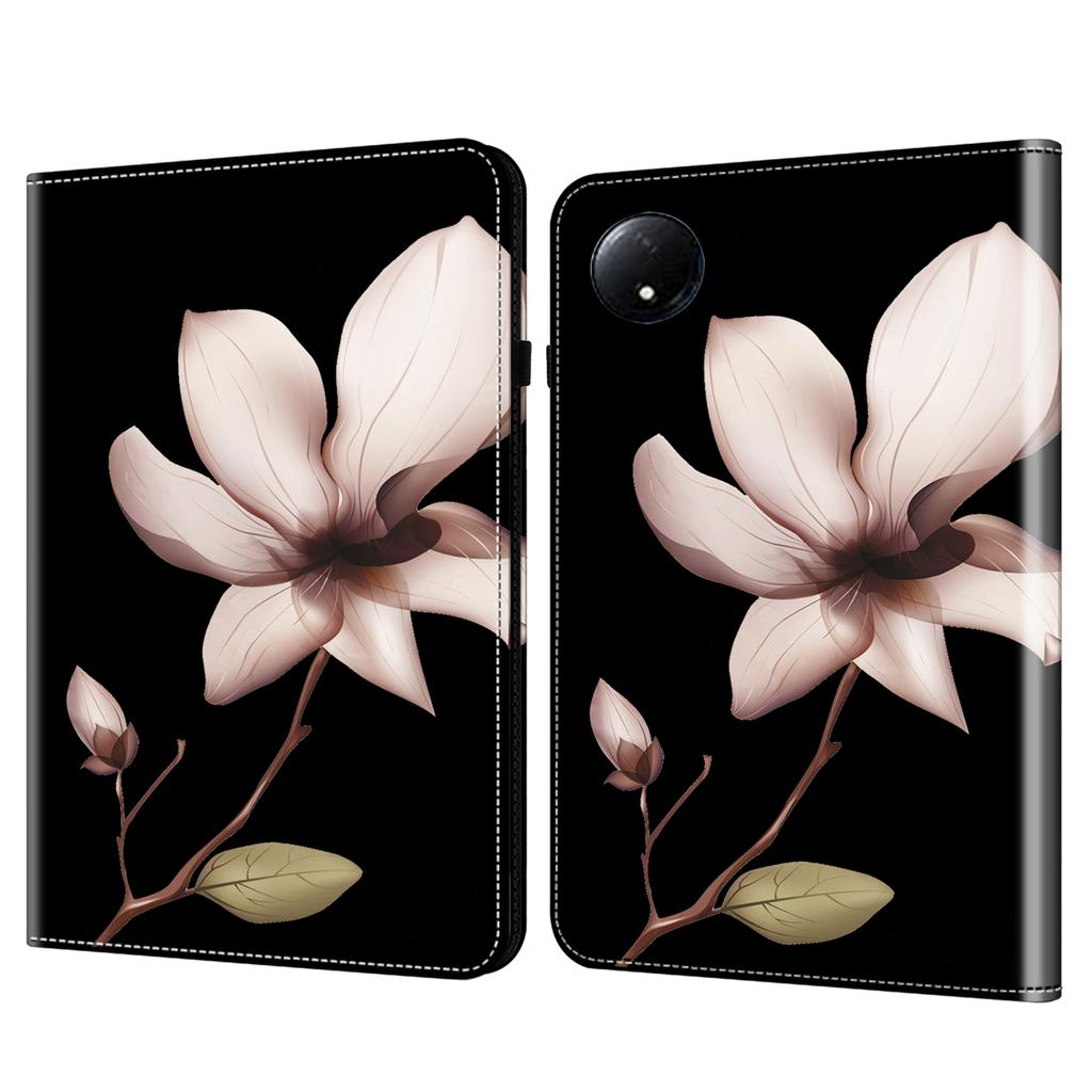 For Xiaomi Redmi Pad SE 4G 8.7 Inch Case Pattern Printed Leather Tablet Cover with Card Slot