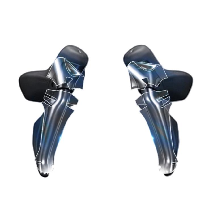 Black Bike Frame Protective Sticker PVC Guard Film for Bikes