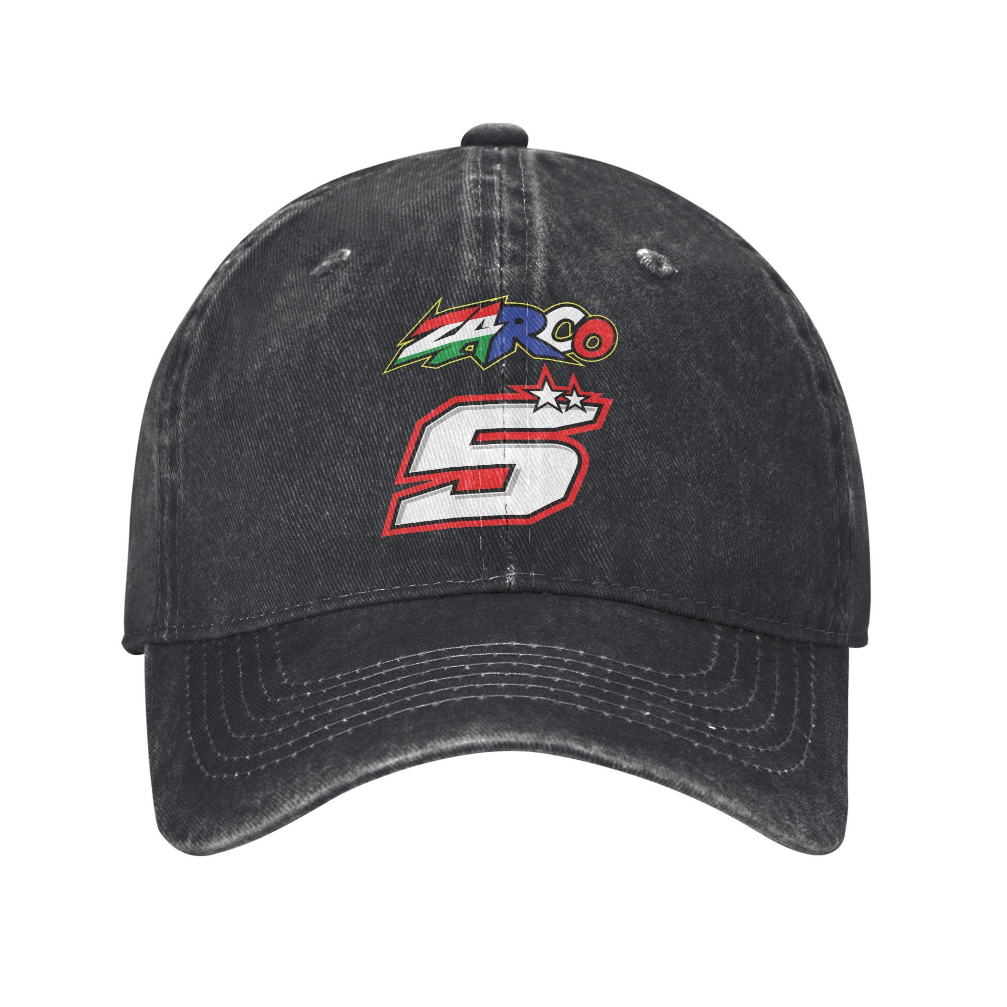 

2026 Summer Johann Zarco 5 Racing Rider Baseball Cap Sun Quality Design Washed Trucker Hat Men Women Streetwear Kpop Baseball Ca One Size