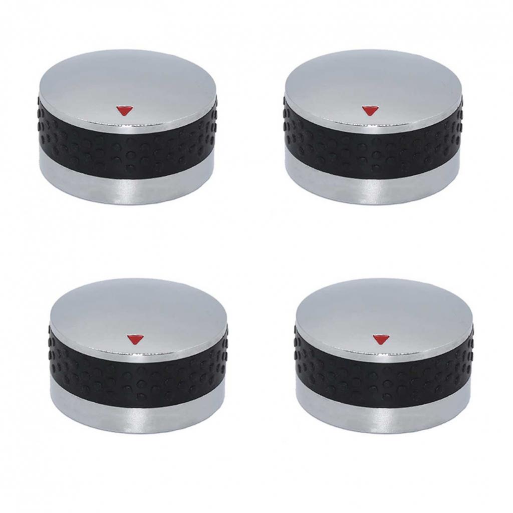 4pcs Gas Grill Knobs 58mm/50mm Control Knobs Replacement Fits BBQ Gas Grills