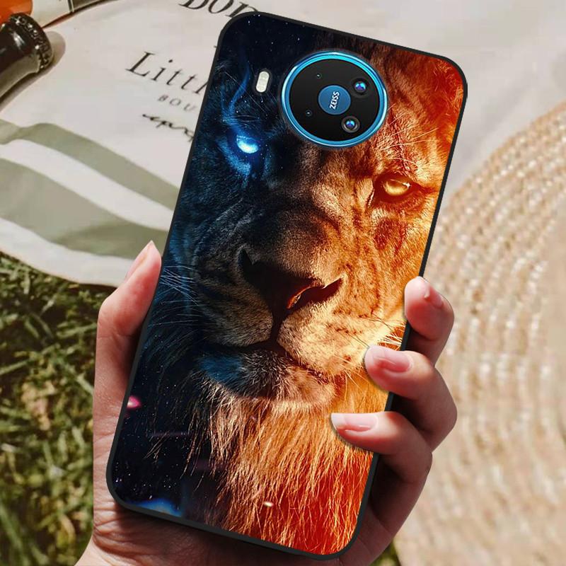 For Nokia 8.3 5G Case Soft TPU Silicone Cover for Nokia 8.3 Nokia8.3 5G Phone Case 6.81 Inch Cute Cat Protective Case Bumper
