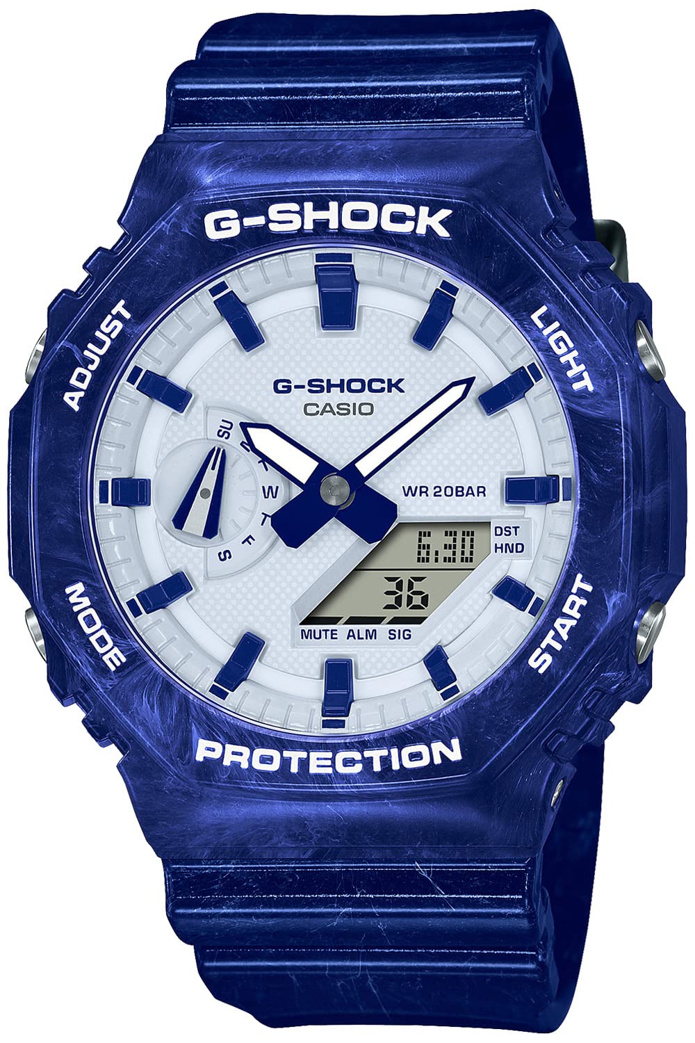 

[Casio] Часы G-Shock [] Web Limited CHINA BLUE Китайский синий GA-2100BWP-2AJR Мужские синие