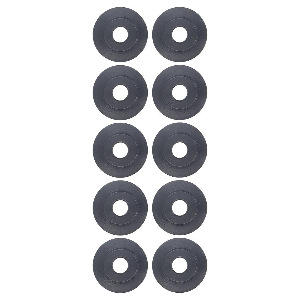 10 Pcs Pipe Cutter Wheel 18mm OD 5mm ID 3.8mm Width Ultra Thin Manganese Steel Tubing Cutter