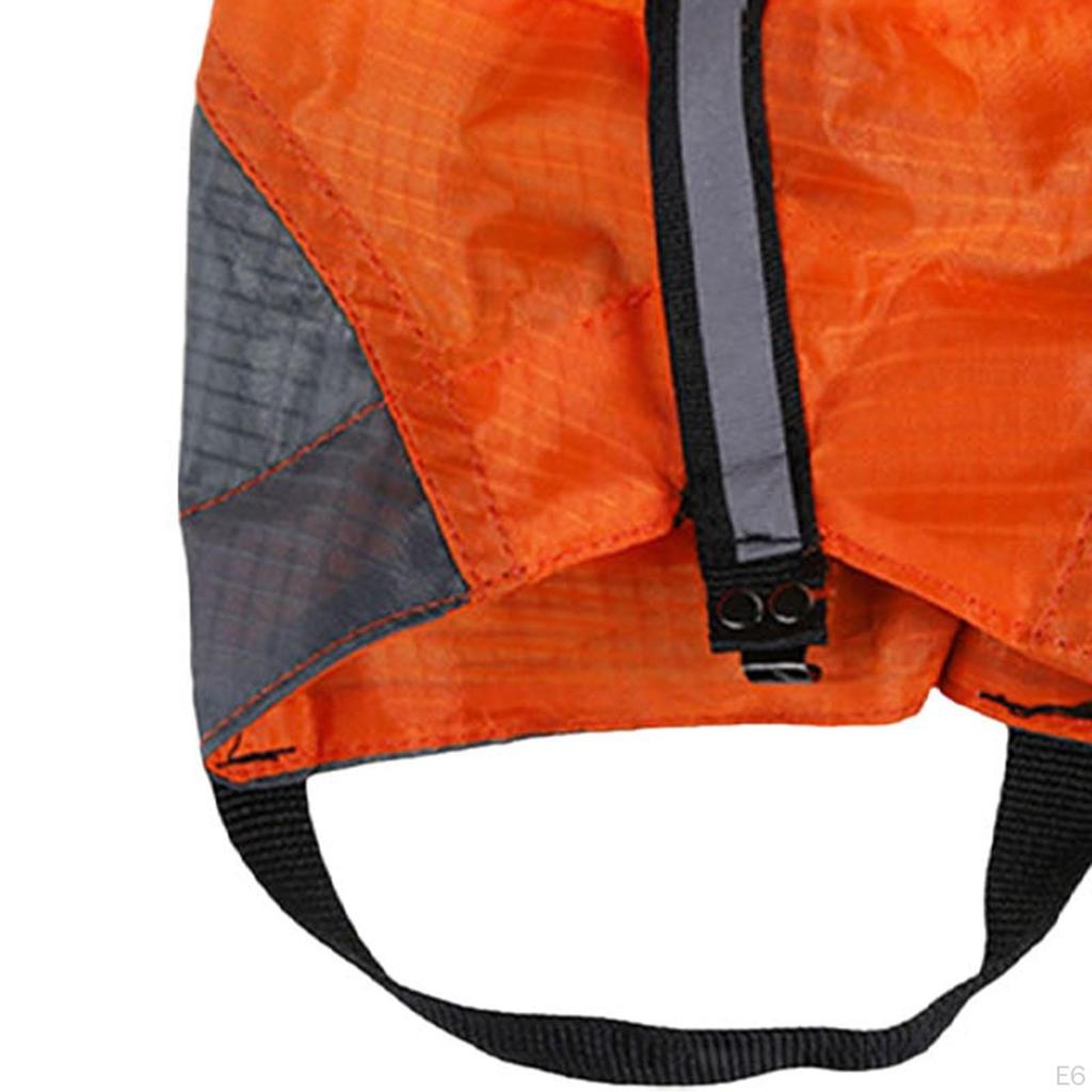 Leg Covers for Mountaineering Wear Resistant with Shoelace Hook Sleeves Protection Running