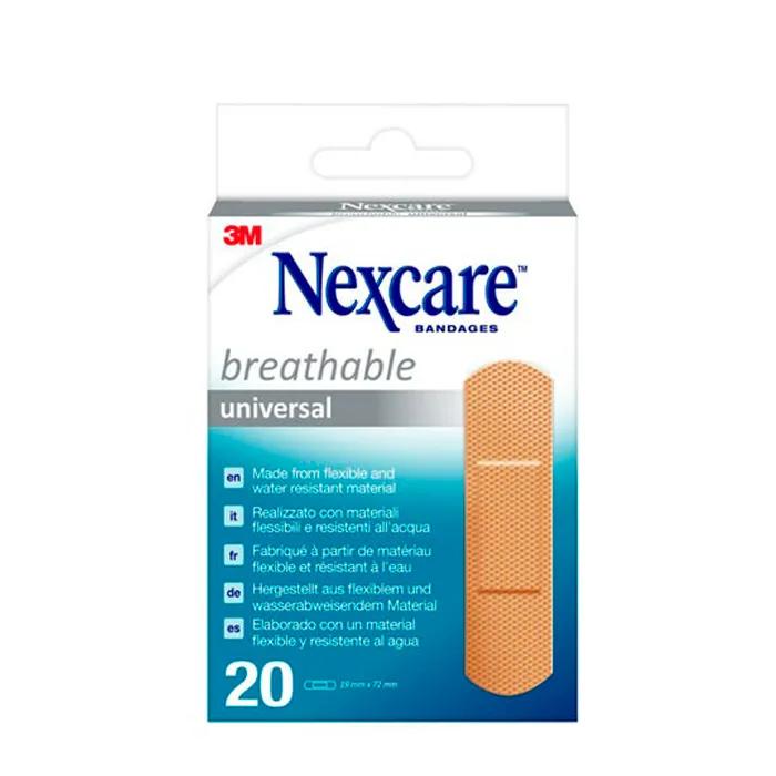 Пластиковые полоски Nexcare 20 штук 19x76 мм