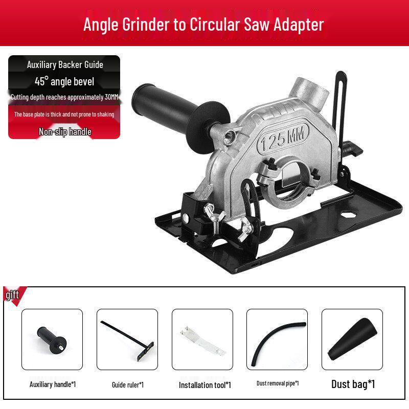 Angle Grinder Stand: Multifunctional Cutting Machine Converter with Dustproof Protective Cover