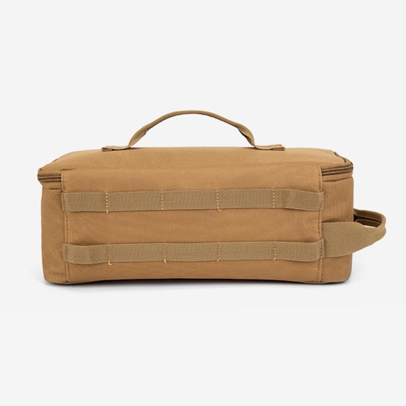 Outdoor Carrying Picnic Tableware Organizers Camping Storage Bag Large Capacity Outdoor Cooking Utensils Storage Bag
