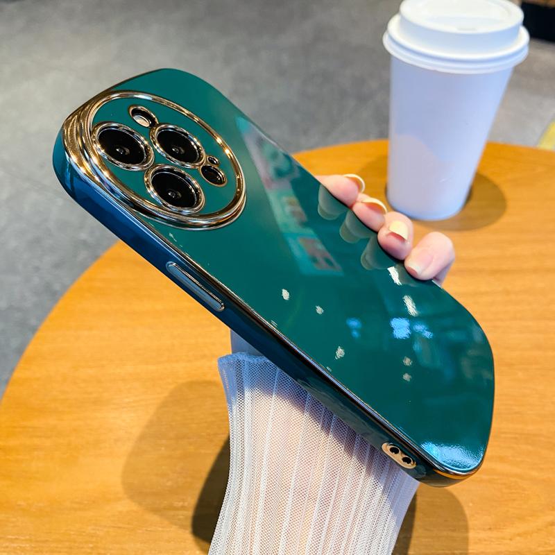 Luxury Soft Plating Electroplated Phone Case For Iphone 14 13 12 11 Pro Max Xr Xs Max X 13pro 11 14 Plus Shockproof Bumper Cover