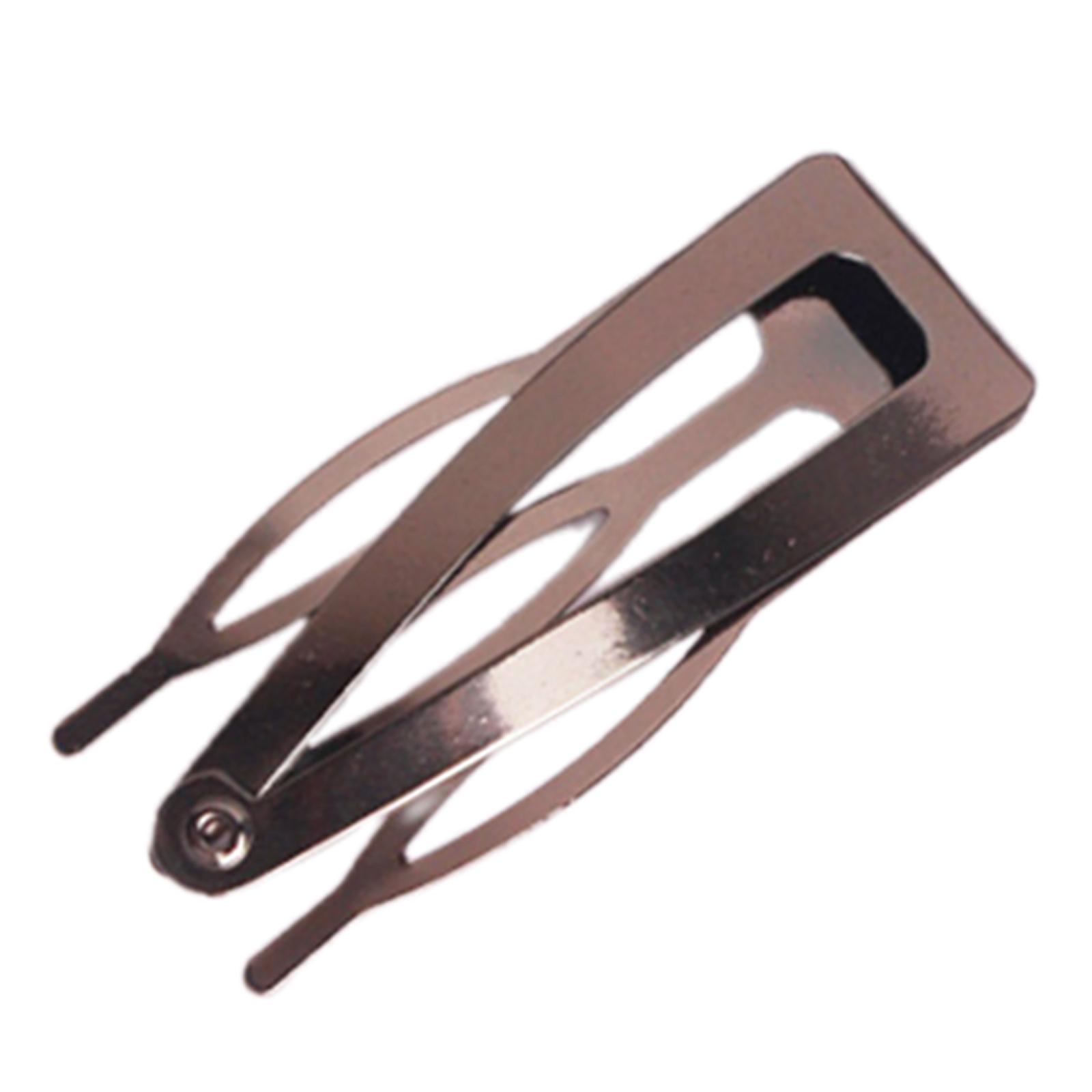

Double Grip Metal Hair Clip Snap Hair Barrettes for Women Fashionable and Sturdy Hair Shaping Accessories Side Pin 1