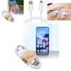 Premium White 1 Meter Micro Usb Charging Cable For Samsung S4 Honor Xiaomi Android Phones