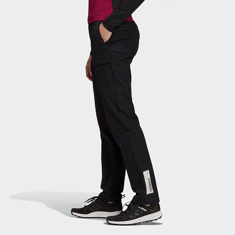 Adidas W Cap New Pants Outdoor Solid Color Sports Long Pants Women Pants Black GP2898