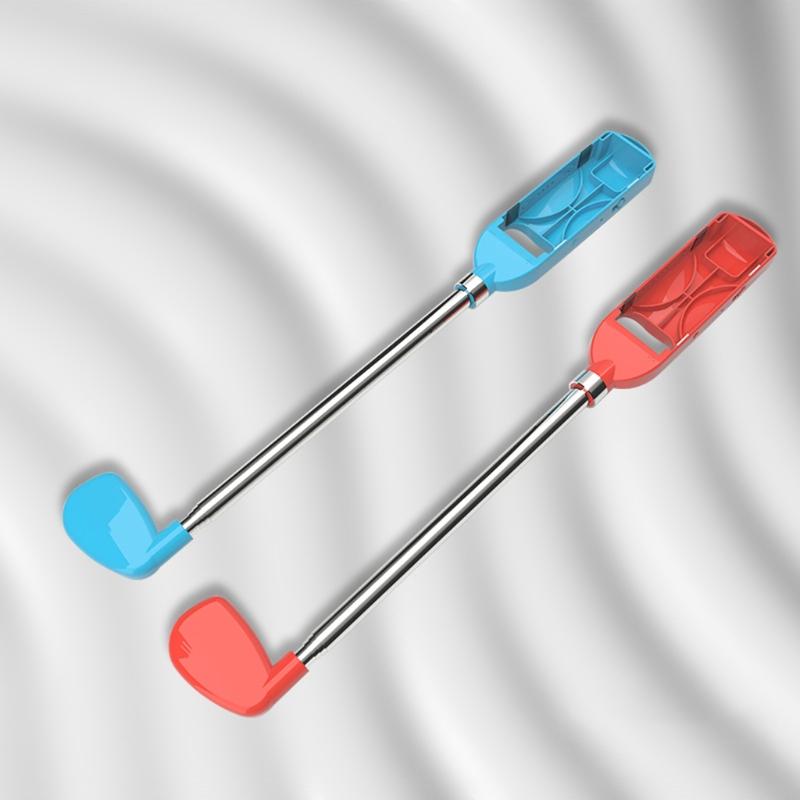 Golf Clubs Grip Controller Gaming Handle Grips Game Components for Switch Console