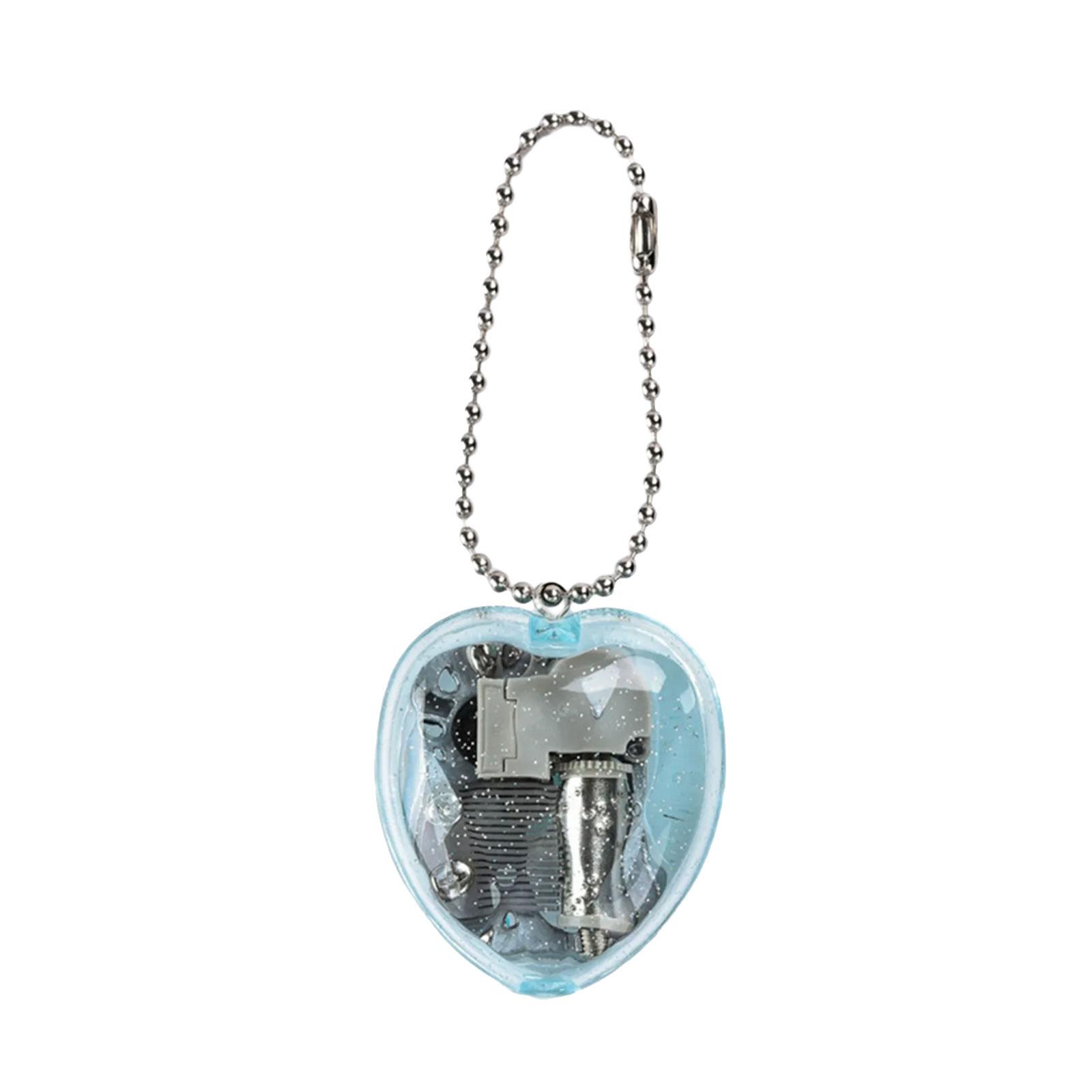 

Элегантная музыкальная шкатулка в форме сердца с успокаивающей мелодией. Уникальное подвесное украшение. Идеально подходит для декора спальни и особых случаев. светло-синий