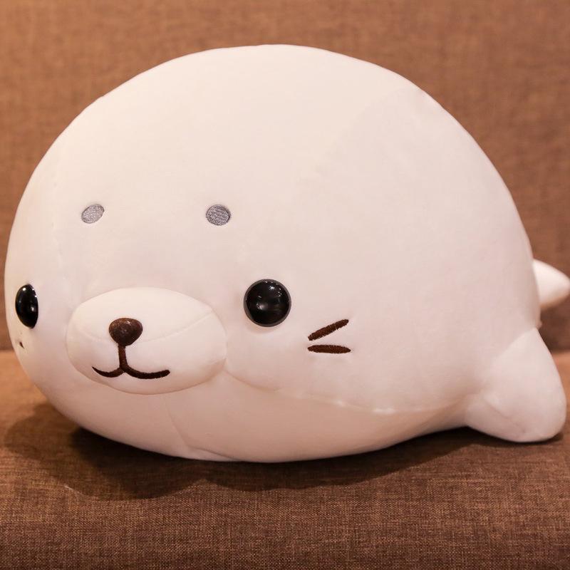 

Cute Seal Plush Toy Pillow - Adorable Lying Down Doll for Sleep and Comfort 50cm (0.3kg)