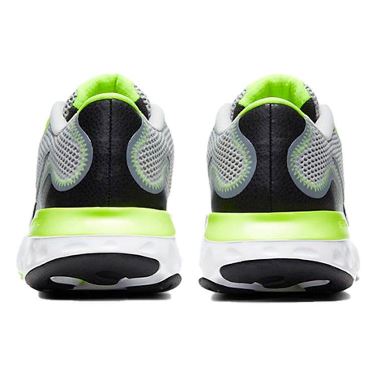 Nike Renew Run Abrasion Resistant Breathable Abrasion Resistant Breathable Low Top Running Shoes Men's Black Gray Green CK6357-006