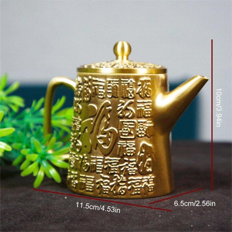 Practical Drink Dispensers Cold Kettles Beverage Container Copper Pitcher Large Water Kettles Suitable for Gatherings