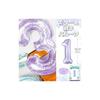 GOPATY Large, Cute Jelly Crystal Number Balloons - 40 Inches (Approx. 100cm) - Number Foil Balloons for Birthday Decorations, Anniversaries, Birthday