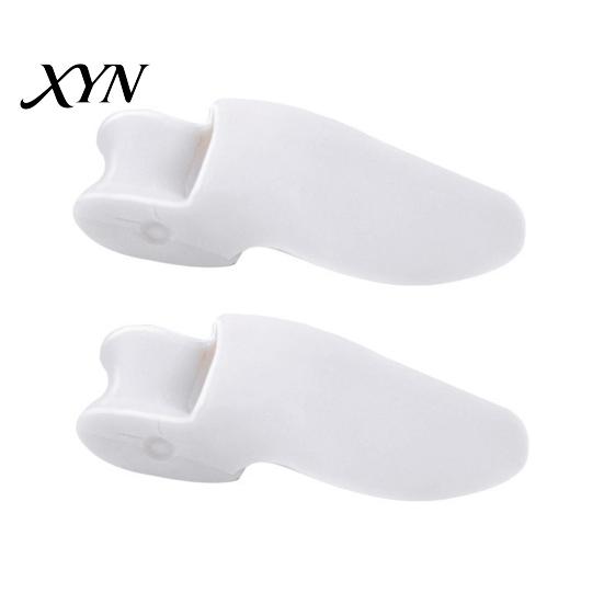 Comfortable Toe Spacer 2PCS Gel Separator, Hallux Valgus Correction And Overlapping Bunion Relief Sleeve Corrector, Ultra-Thin Separator for Day Night