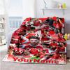 Arsenal Personalized Text Blanket Cozy Customizable Blanket Durable Comfort Throw For Chair Seaside Bedding Bed Four Seasons Universal