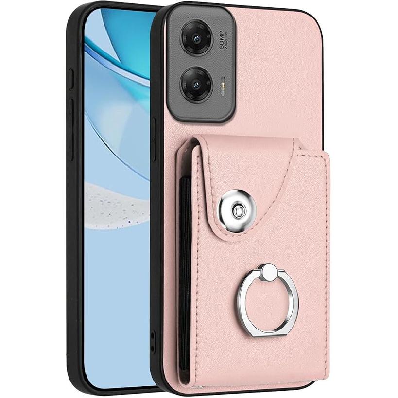 for Motorola Moto G Stylus 5G 2024 Case Wallet Cute Leather Phone Cover Moto G Stylus 2024 case with Card Holder and Stand Ring, Magnetic Clasp,