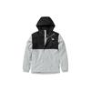 Urban Exploration Wasserdicht, Winddicht und Atmungsaktiv Windbreaker Jacke Herren Schwarz Grau NF0A5B43-5WH
