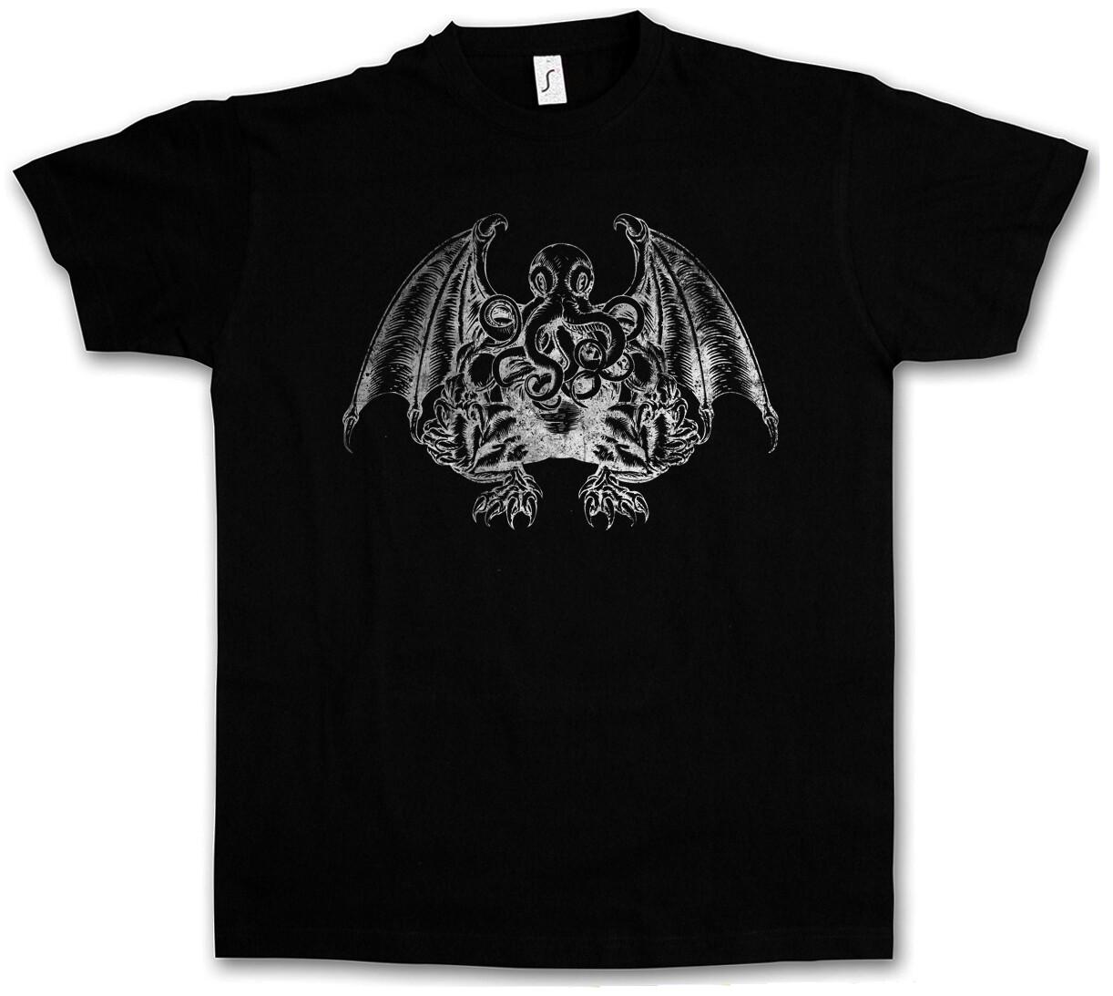 

CTHULHU V T Shirt Mens Womens Tees Top Wars Horror Arkham H. P. Miskatonic Dunwich L