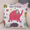 Cute Cartoon Animal Decorative Pillowcase Office Living Room Car Ornaments Home Pillowcase