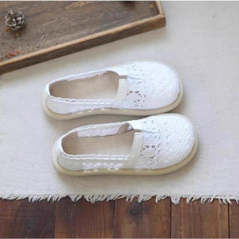 Sommerschuhe Damen Freizeit Sneaker Slip-on Ballerinas Stoff Sandalen Fischer Freizeit