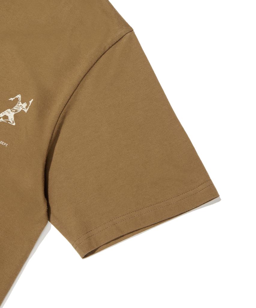 BROWNBREATH Far Away Tee - Brown
