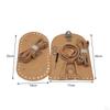 Bag Making Set Crochet Bottom Sewing Crafts Projects with Hardware Shoulder Straps for DIY