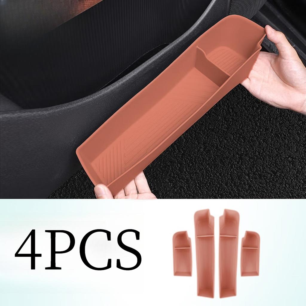 Silicone Door Side Storage Tray and Organizer Box for NIO ET5T ET5 Touring 2024 Interior Accessories