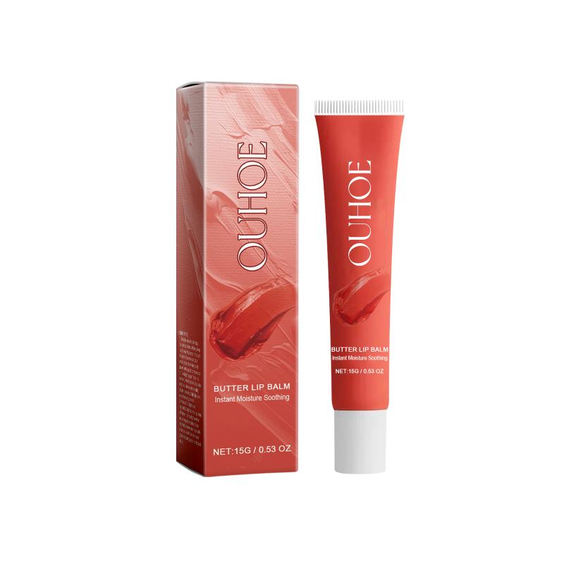 Lip Butter Balm Series Cold Colors Deep Nourishment Strengthen Lips Barrier Protection Make Lips Full Moist Glossy