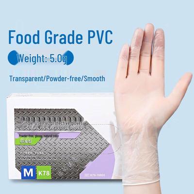 Yongduo Thickened Food-Grade Disposable PVC Gloves