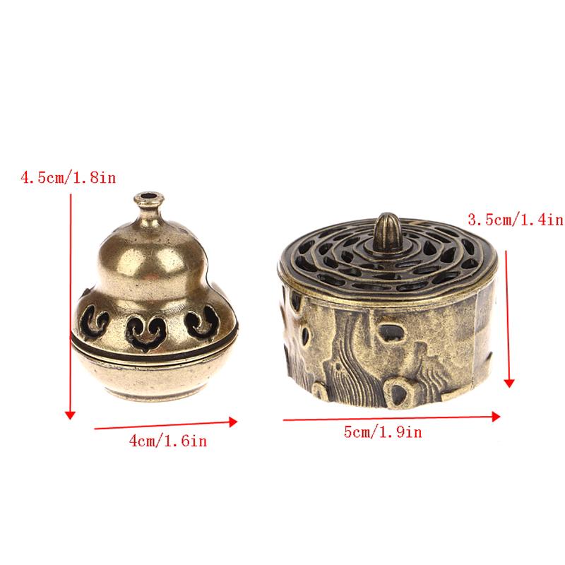 Buddhist Utensils Incense Burner Incense Censer Alloy Sandalwood House Furnishings Home Office Decoration
