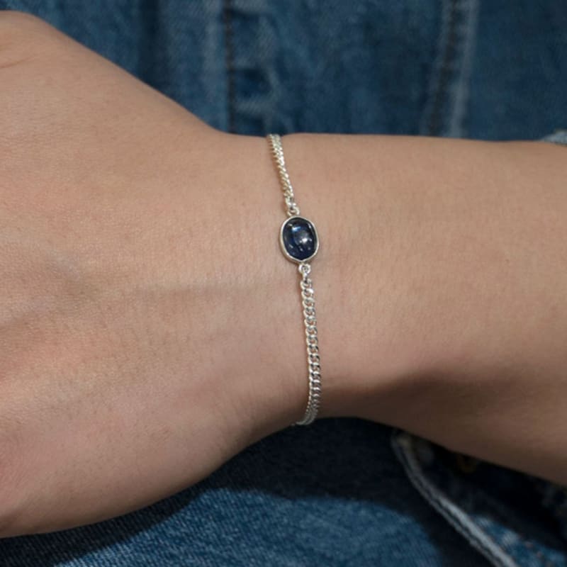 HARANG HR 248B_Oval Iolite Bracelet